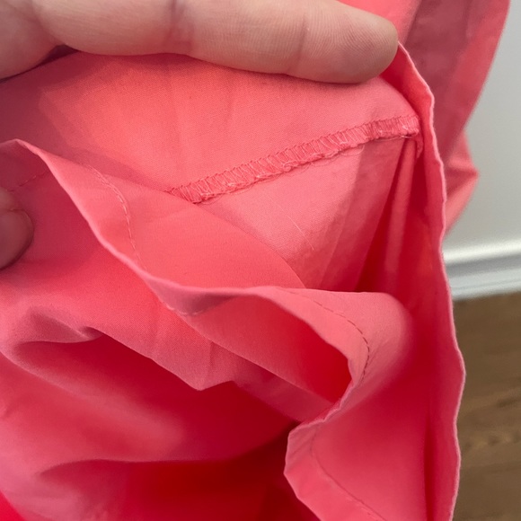 J. Crew Wrap-Tie Jumpsuit Bow Coral - Picture 12 of 16